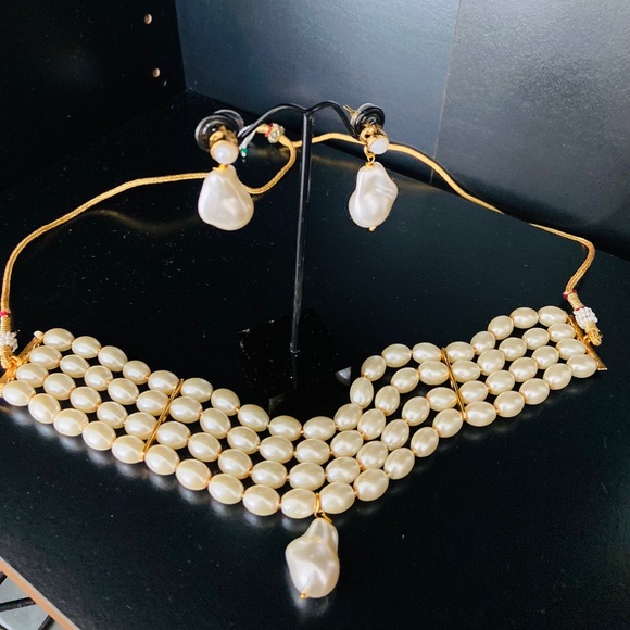Pearl necklace set - Picture 4 of 7